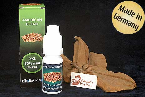 Niko Liquids E-Shisha "Gr�n" American Blend 15ml